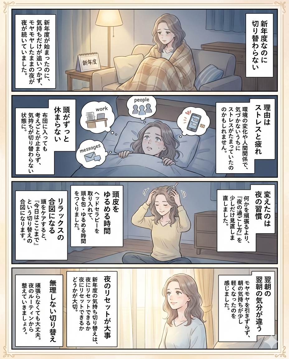 無理しない切り替えをするために