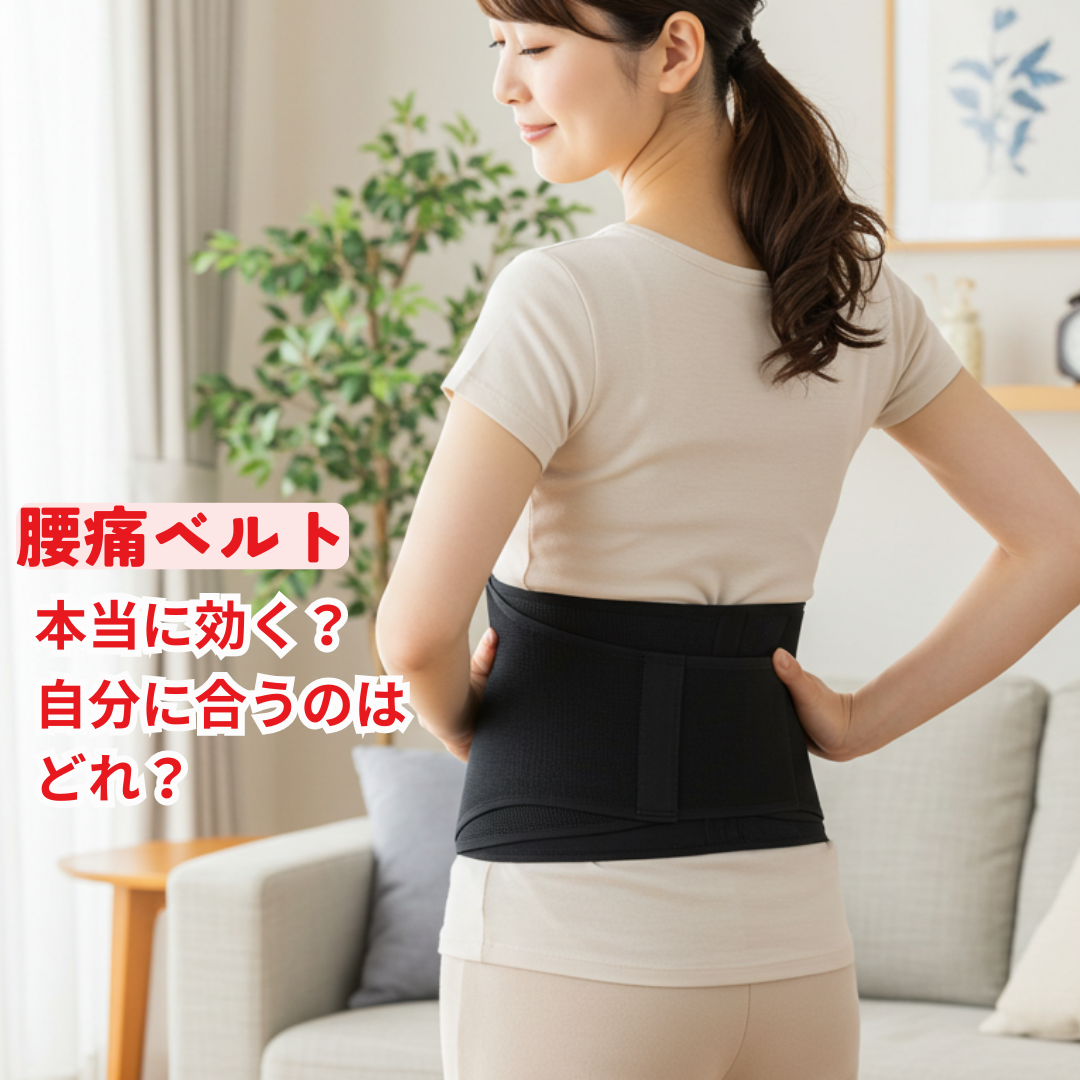 腰痛初心者集合！腰痛ベルトの選び方と効果を分かりやすく解説