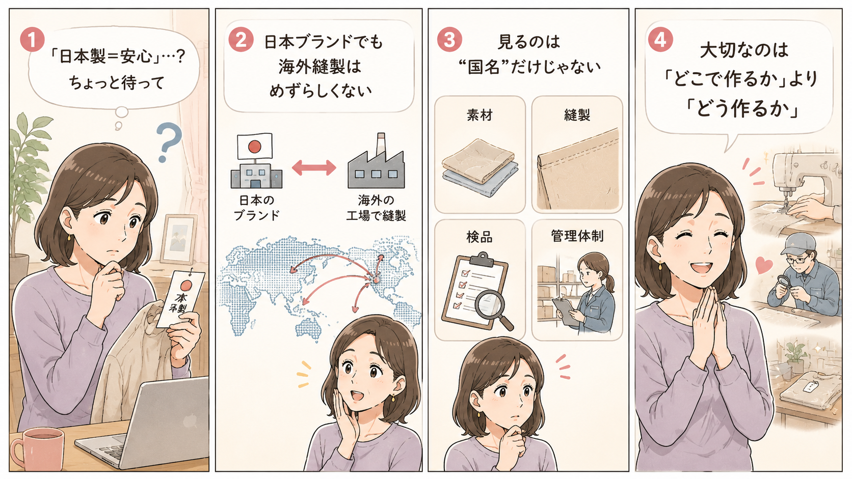 「日本製＝安心」その前に知っておきたいこと