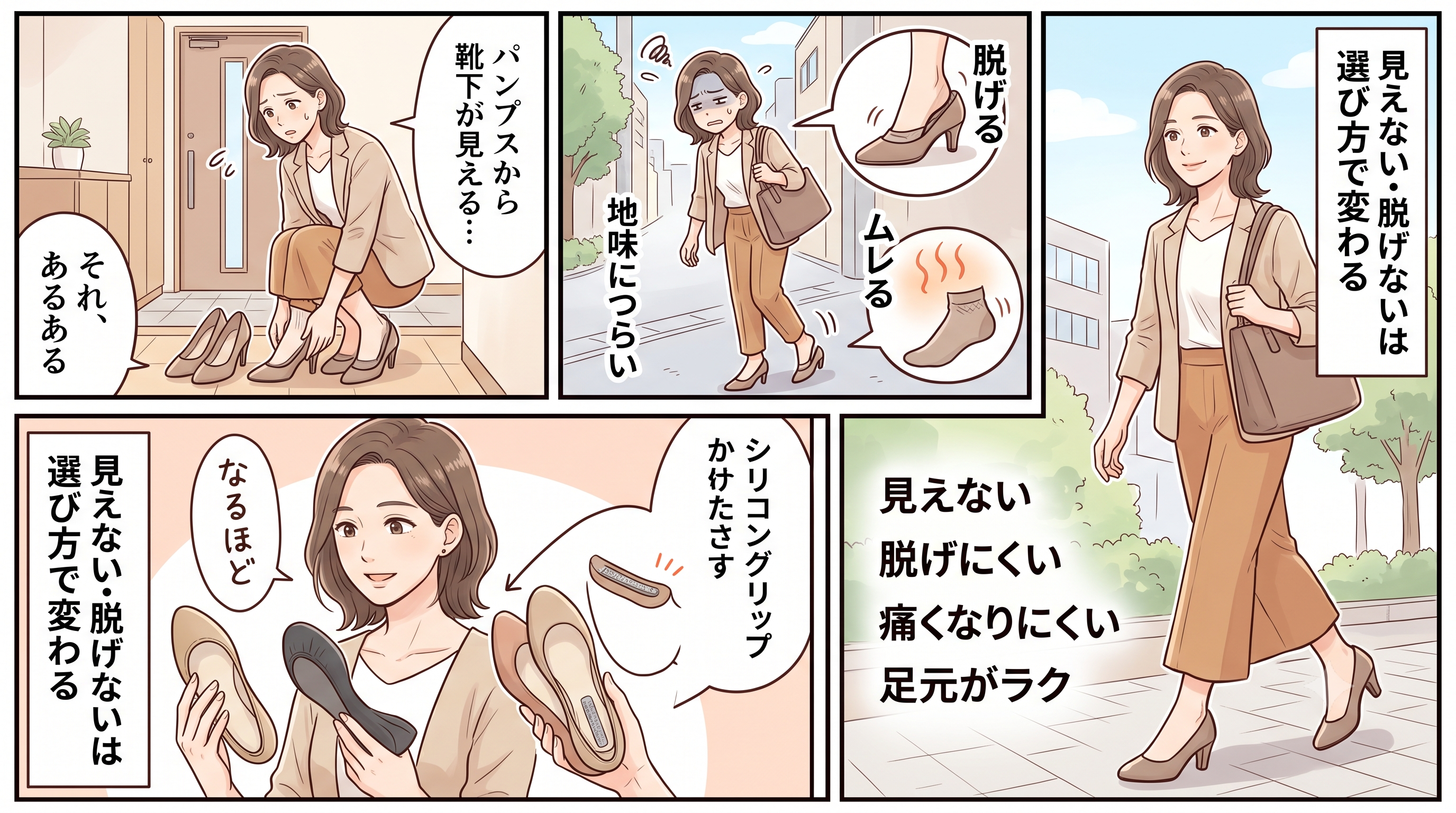 フットカバーの選び方