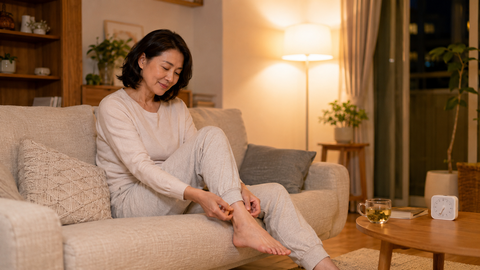 お風呂上がりやテレビ中など、起きている時間なら様子を確認しやすい
