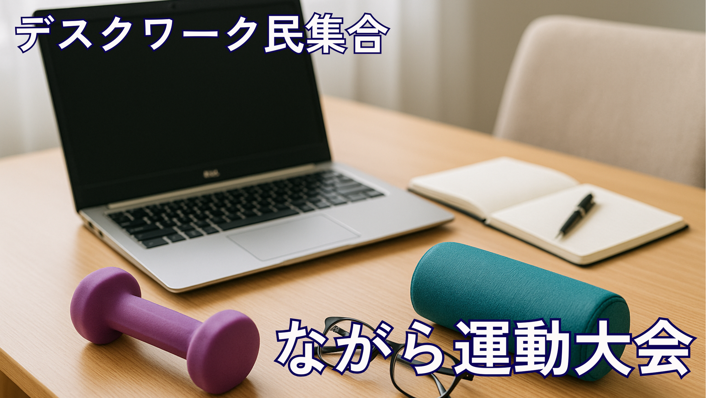 デスクワーク民のための「ながら運動」大会｜座った ままでもできる筋トレ＆ストレッチ