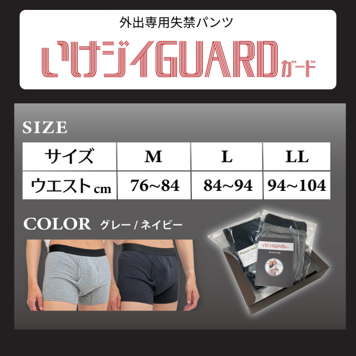 いけジイGUARD（いけジイガード）2枚セット / Mサイズ